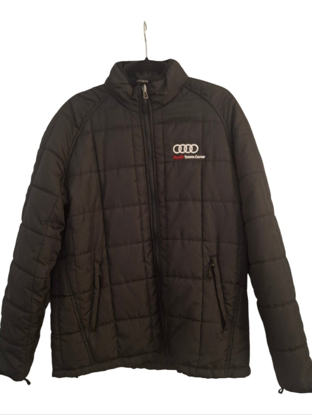 Vintage AUDI Racing Team Transformer Jacket Black Full Zip Men's Size: M